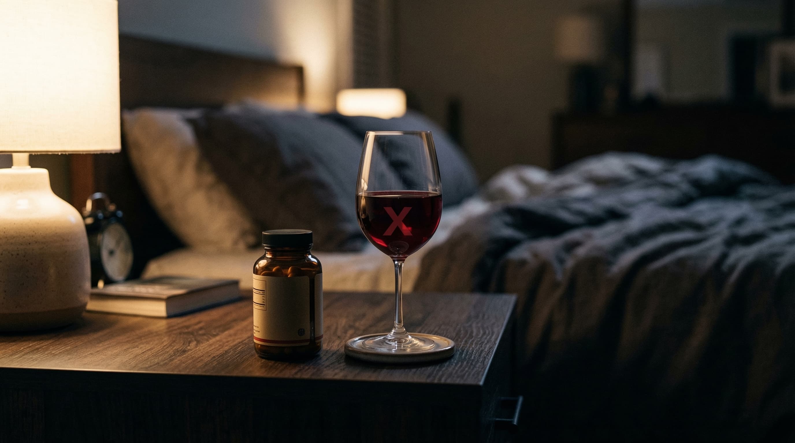 Melatonine en alcohol: mag dat samen?